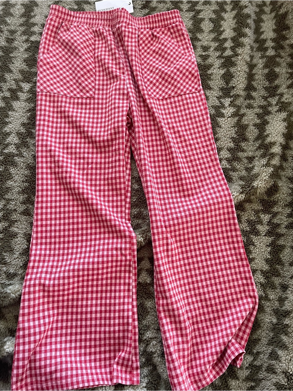 Woman’s Annie Wear Gingham Pull-On Pants